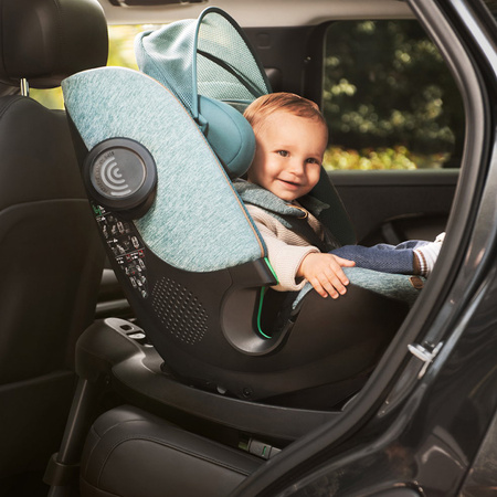 Chicco Bi-Seat Air z Bazą Full 360 i-Size Black Air fotelik samochodowy 40-150 cm