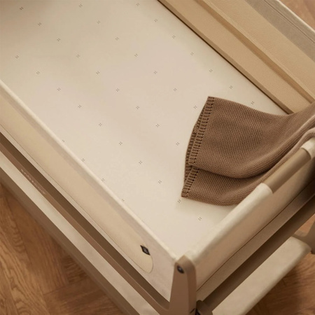 Snuz zestaw 2 prześcieradeł do łóżeczka dziecięcego SnuzPod oraz SnuzPod Studio Cashmere/Cross