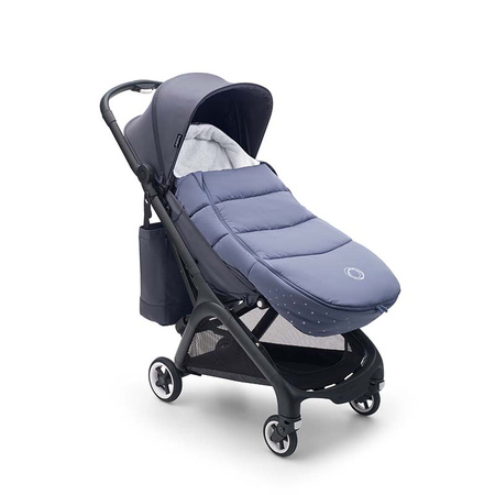 Bugaboo Butterfly Stormy Blue zestaw z pałąkiem i torbą transportową