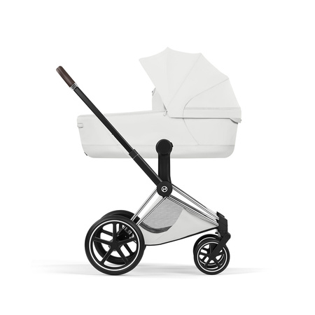 Cybex Priam 5.0 Chrome Brown Off White wózek 2w1 głęboko-spacerowy