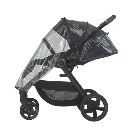 Espiro Only 2024 Stylish Black wózek głęboko-spacerowy 2w1