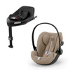 Cybex Cloud G i-Size Almond Beige Plus fotelik z bazą G zestaw 0-13 kg