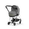 Cybex Mios Chrome Black Mirage Grey wózek głęboko-spacerowy 2w1 