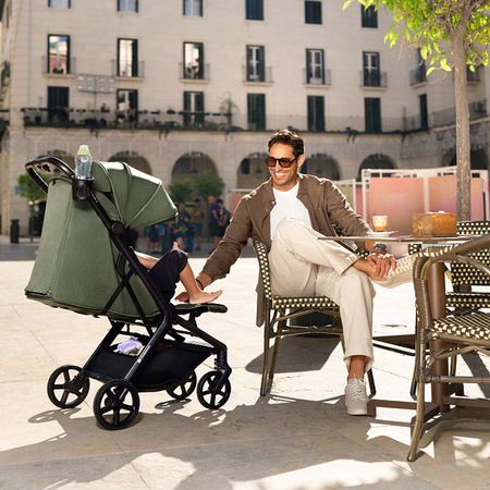 Kinderkraft Nubi 3 Burgundowy wózek spacerowy