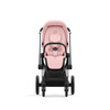 Cybex Priam 4.0 Chrome Black Peach Pink wózek spacerowy