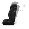 Kinderkraft Comfort Up 2 Plus Czarny Fotelik samochodowy 76-150 cm