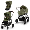 Cybex Gazelle S Moss Green zestaw 2w1 z dodatkowym siedziskiem
