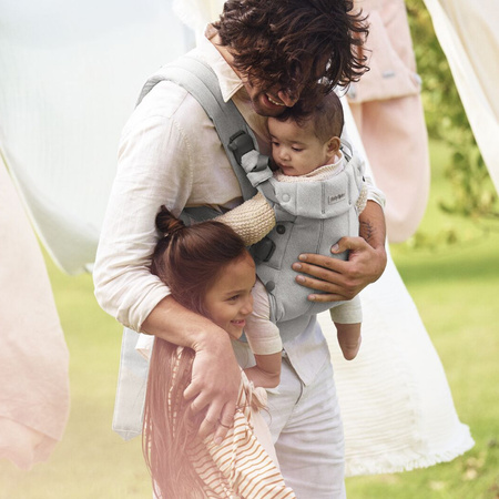 BabyBjorn nosidełko Harmony Woven Niebieski Melange