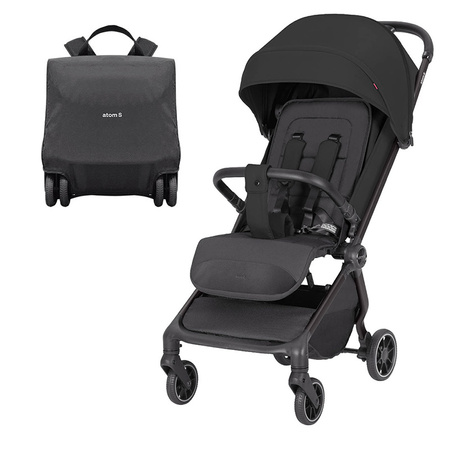 Carrello Atom S CRL-5526 Storm Black wózek spacerowy