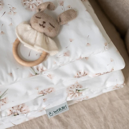 Waldin pościel niemowlęca Rożek 2 w 1 Zielone Gałązki