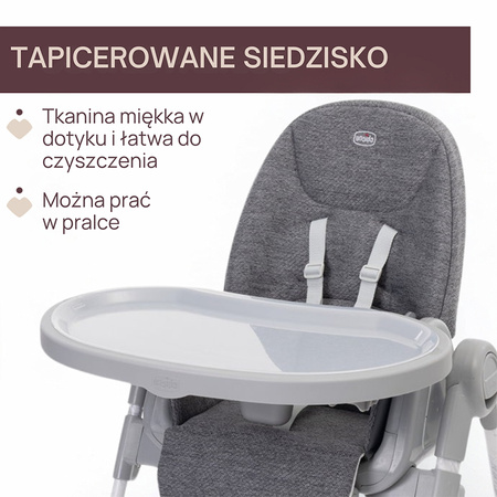 Chicco Polly Armonia Carrara Krzesełko do karmienia