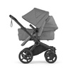 Bugaboo Donkey 6 Duo Black/Moon Grey wózek 2w1 dla dwójki dzieci w różnym wieku