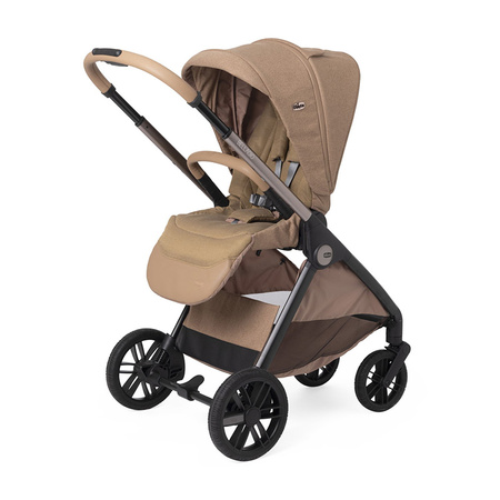 Chicco Bellagio 2 Caramel wózek 2w1 głęboko-spacerowy z gondolą Flexi