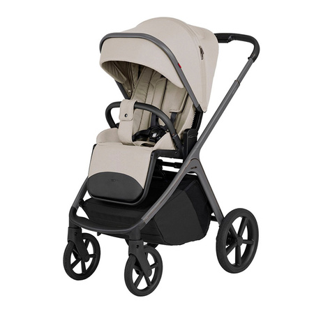 Carrello Vector F CRL-6700 Zephyr Beige wózek dziecięcy 2w1 ze składaną gondolą