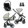 Roan IVI 2.0 Sesame zestaw 3 w 1 z fotelikiem Cybex Cloud T Plus