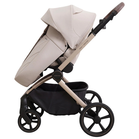 Adamex Como Natura Beige wózek 2w1 głęboko-spacerowy