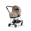 Cybex Mios Chrome Brown Cozy Beige wózek głęboki