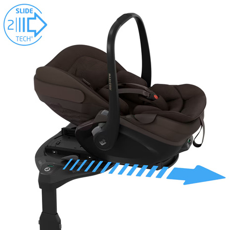 Maxi Cosi Pebble Slide Pro Espresso Brown Fotelik samochodowy z Bazą
