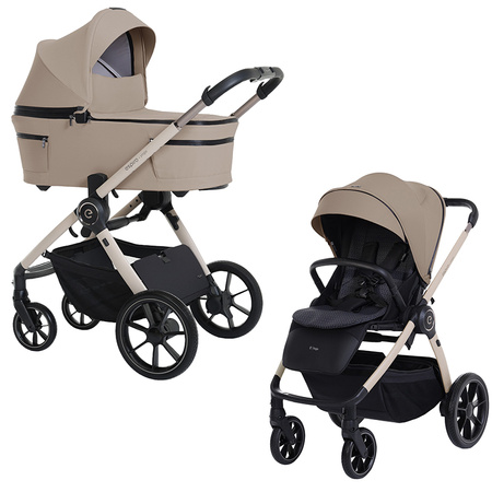 Espiro Yoga Assana Lotos Voice of Nature wózek 4w1 z fotelikiem Maxi Cosi Pebble 360 Pro2 i bazą FamilyFix 360