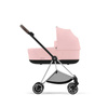 Cybex Mios Chrome Brown Peach Pink wózek głęboko-spacerowy 2w1 