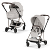 Cybex Mios 4.0 Style Champagne Gold City Grey wózek 2w1 głęboko-spacerowy