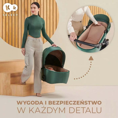 Kinderkraft Prime 2 wózek głęboko-spacerowy 2w1