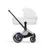 Cybex e-Priam 5.0 Champagne Gold Off White wózek 2w1 głęboko-spacerowy