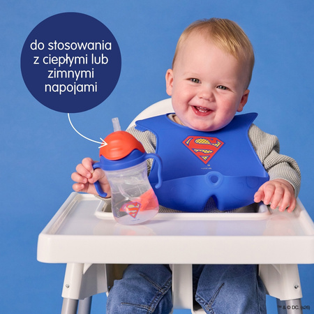 B.Box Bidon ze słomką 240 ml Superman
