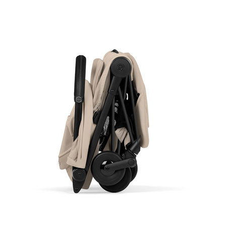 Cybex Coya 2 Style Matt Black Cozy Beige wózek spacerowy
