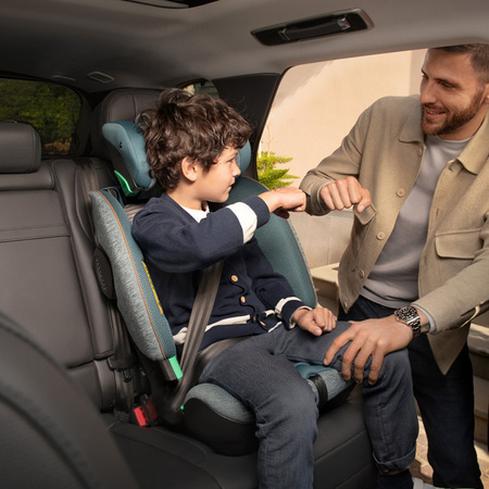 Chicco Bi-Seat Air z Bazą Full 360 i-Size Teal Blue fotelik samochodowy 40-150 cm