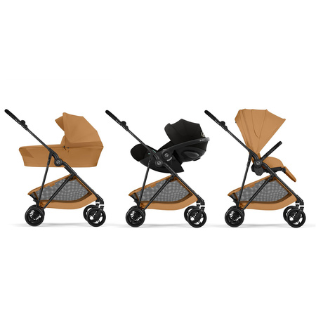 Cybex Melio Carbon Cinnamone Yellow wózek spacerowy