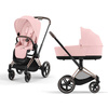 Cybex Priam 4.0 Rosegold Peach Pink wózek 2w1 głęboko-spacerowy