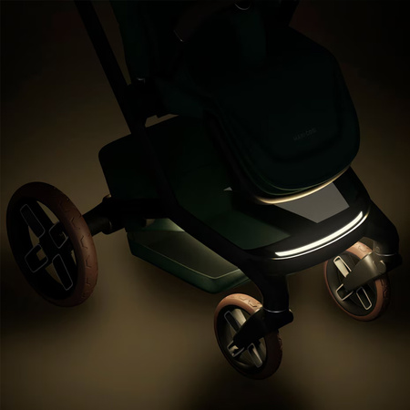 Maxi Cosi Fame Twillic Green zestaw 3w1 z fotelikiem Pebble 360 Pro2