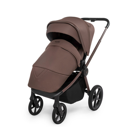 Muuvo Fold Dark Chocolate wózek 2w1 (głęboko-spacerowy)
