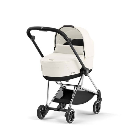 Cybex Mios Chrome Black OFF WHITE wózek głęboki