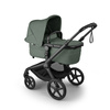 Bugaboo Fox 5 Renew Komplet Black/Forets Green wózek 2w1 głęboko-spacerowy