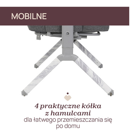 Chicco Next2Me Armonia Carrara łóżeczko dostawne 2w1