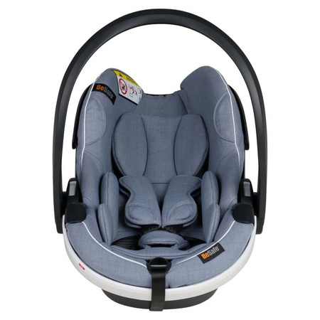 BeSafe iZi Go Modular X2 i-Size Niebieski Melange fotelik samochodowy 40-75 cm