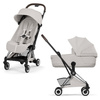 Cybex Coya 2 Style Chrome Brown City Grey wózek 2w1 głęboko-spacerowy