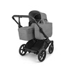 Bugaboo Donkey 6 Komplet Mono Black/Moon Grey wózek 2w1 głęboko-spacerowy 
