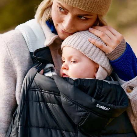 BabyBjorn Zimowy Pokrowiec do Nosidełka Black