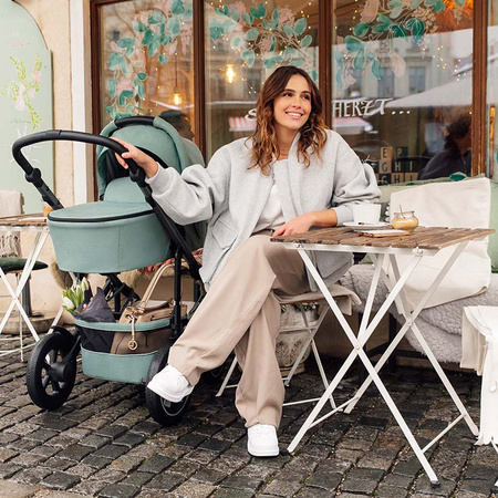 Britax Romer Smile 5Z Midnight Grey zestaw 3w1 z fotelikiem Baby Safe Core Midnight Grey