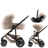 Britax Romer Smile 5Z Style Teak zestaw 3w1 z fotelikiem Baby-Safe Pro Teak