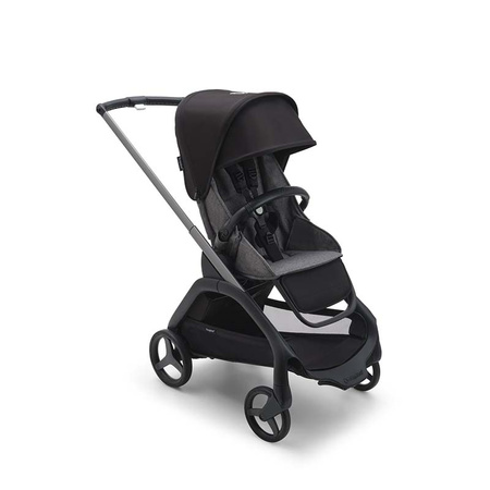 Bugaboo Dragonfly wózek spacerowy rama Graphite/Grey Melange-Midnight Black