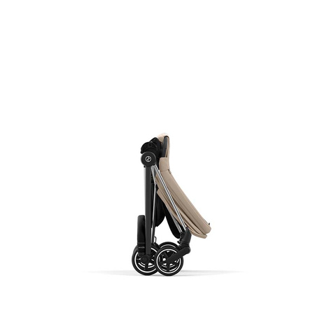 Cybex Mios Chrome Black Cozy Beige wózek spacerowy