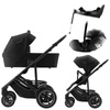 Britax Romer Smile 5Z Space Black zestaw 4w1 z fotelikiem Baby-Safe Pro Style Carbon Black i bazą Vario 5Z