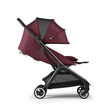 Bugaboo Butterfly Dark Cherry zestaw z pałąkiem i torbą transportową