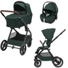 Maxi Cosi Oxford+ Twillic Green zestaw 3w1 z fotelikiem Pebble 360 Pro2