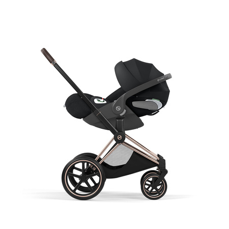 Cybex Priam 5.0 Rosegold Sepia Black zestaw 3w1 z fotelikiem Cloud T i-Size