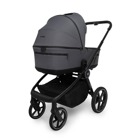 Muuvo Fold Iron Graphite wózek 2w1 (głęboko-spacerowy)